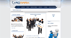 Desktop Screenshot of admark.com.mx